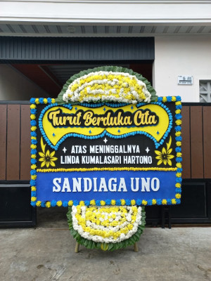 Papan Bunga Duka di Pontolo